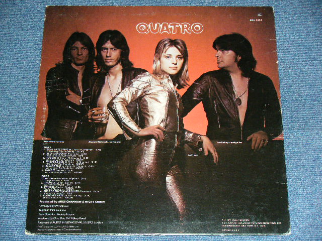 画像: SUZI QUATRO - QUATRO / 1974 US ORIGINAL Used LP 