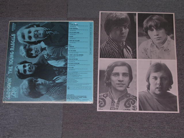 画像: YOUNG RASCALS - GROOVIN' + BONUS PICTURE / 1967 US ORIGINAL LP 