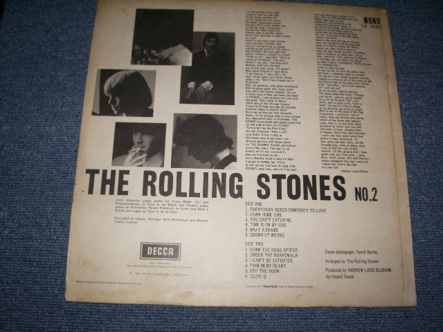 画像: ROLLING STONES - NO.2 ( Miss Press "GHOST PHOTO"Cover ! )  /  1964 UK ORIGINAL MONO LP 