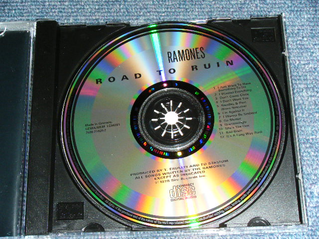 画像: RAMONES - ROAD TO RUIN  / 1990's  US ORIGINAL Brand New CD 