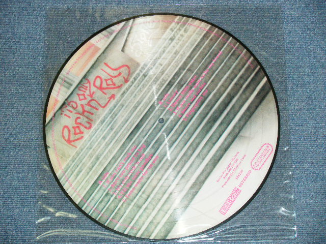 画像:  THE ROLLING STONES - IT'S ONLY ROCK & ROLL ( PICTURE DISC ) / 1998 MEXICO LIMITED Brand New LP 