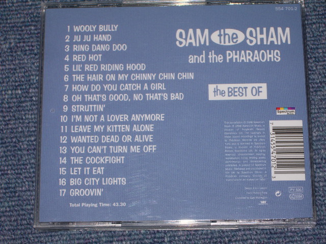 画像: SAM THE SHAM and THE PHARAOHS - THE BEST OF   / 1998 UK  Brand New  CD 