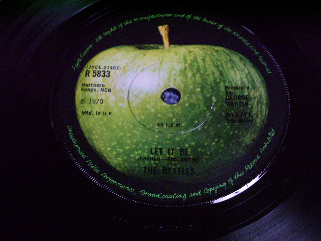 画像: BEATLES - LET IT BE/ UK(ENGLAND) 7" SINGLE ORIGINAL  With PS