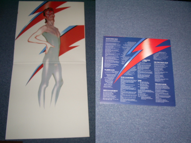 画像: DAVID BOWIE - ALADDIN SANE (MINT-/MINT-)  / 2000? UK ENGLAND  ORIGINAL 180 Gram LIMITED Released used LP 