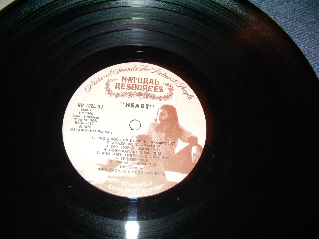 画像: HEART - HEART / 1972 US ORIGINAL Promo LP