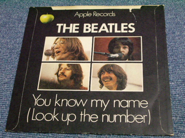 The Beatles UK版 LET IT BE \u003cNOT FOR SALE\u003e多少の焼けが有ります