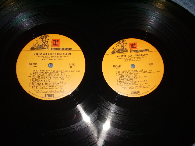 THE KINKS - THE GREAT LOST KINKS ALBUM / 1973 US ORIGINAL LP 