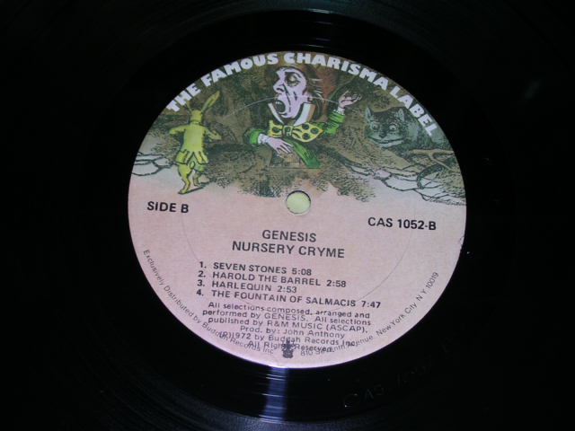 画像: GENESIS - NURSERYCRYME   / 1971 US ORIGINAL LP 