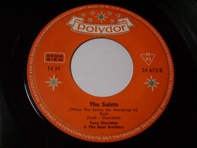 画像: TONY SHERIDAN & THE BEAT BROTHERS - MY BONNIE / GERMAN 7" SINGLE ORIGINAL  With PS